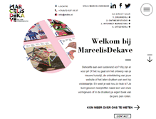 Tablet Screenshot of marcelisdekave.nl